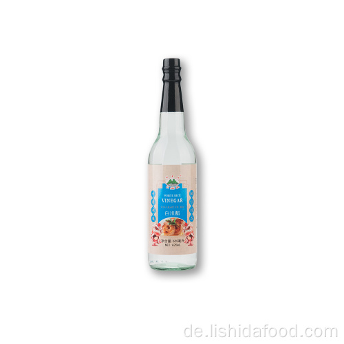 625ml Glasflasche Weißer Reisessig